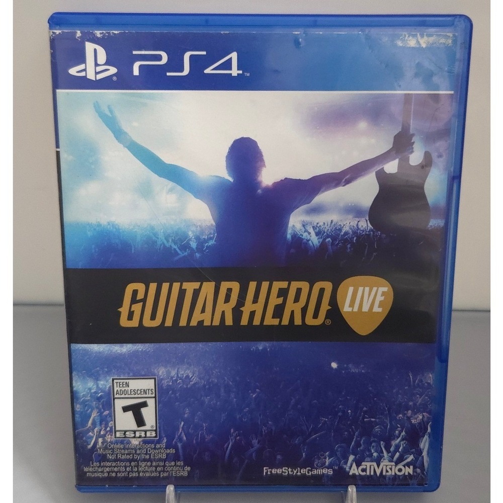 Guitar Hero Live - PlayStation 4 (PS4) - Complete in Box (CIB) Game - Tested